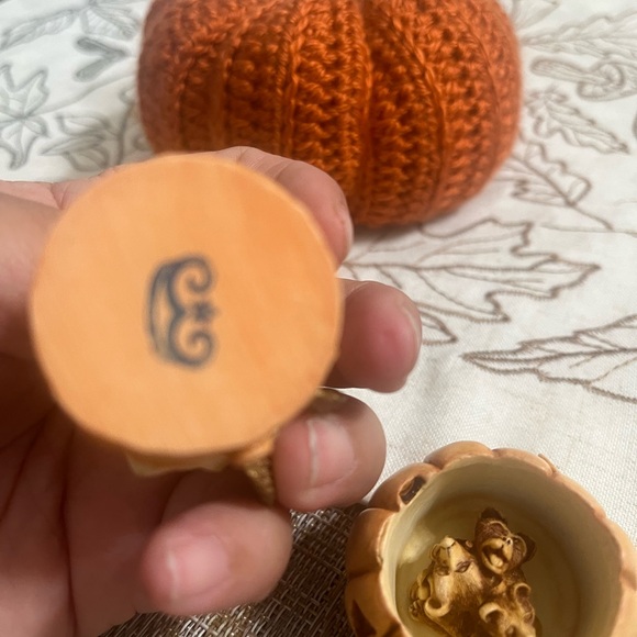 Vintage!Harmony Kingdom "Pumpkinfest” trinket box. - Picture 10 of 12